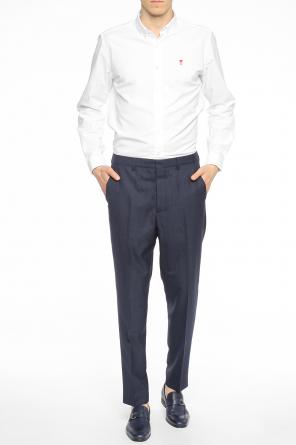 Logo-embroidered shirt, zdjęcie 2 Logo-embroidered shirt od Ami Alexandre Mattiussi